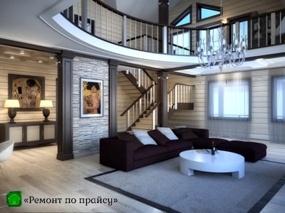 Фото евроремонта дома под ключ