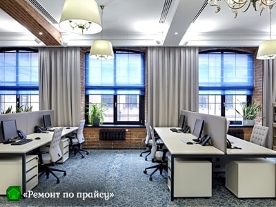 Фото косметического ремонта офисного помещения