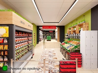 Фото ремонта помещения под магазин
