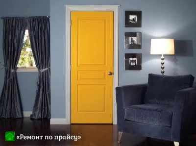 Монтаж межкомнатной двери