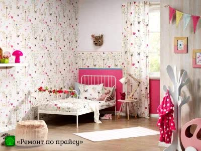 Фото обоев в детской