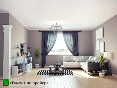 Фото окрашенного потолка в квартире