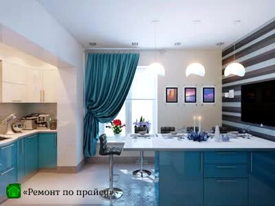 Фото ремонта кухни под ключ