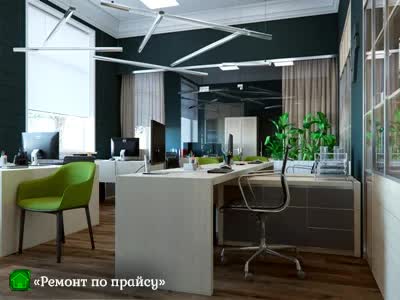 Фото ремонта в офисе