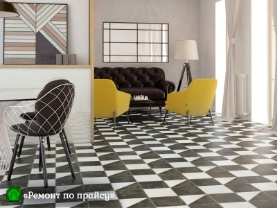 Фото ремонта пола в квартире