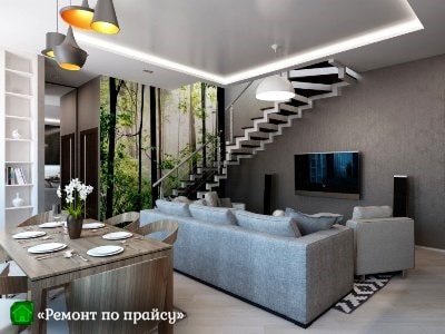 Фото ремонта таунхауса под ключ