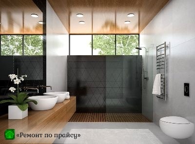 Фото ремонта ванной и туалета под ключ