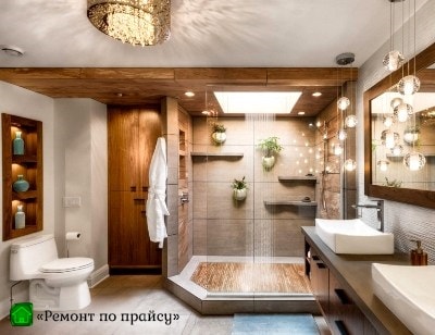 Фото ремонта ванной комнаты и туалета под ключ