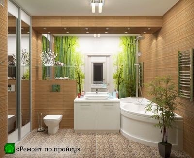 Фото ремонта ванной комнаты и туалета