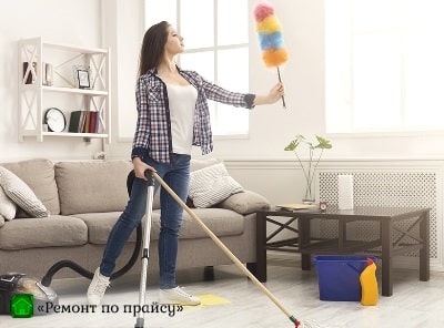 Фото уборки частного дома