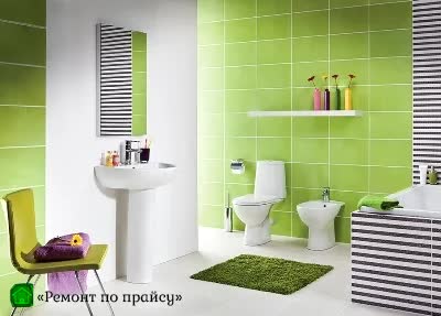 Укладка плитки в ванной
