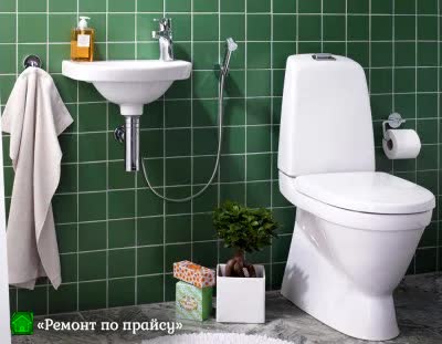 Установка гигиенического душа