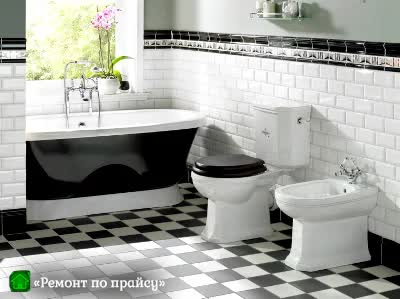 Установка унитаза